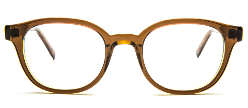 Bevel Mocha Eyeglasses