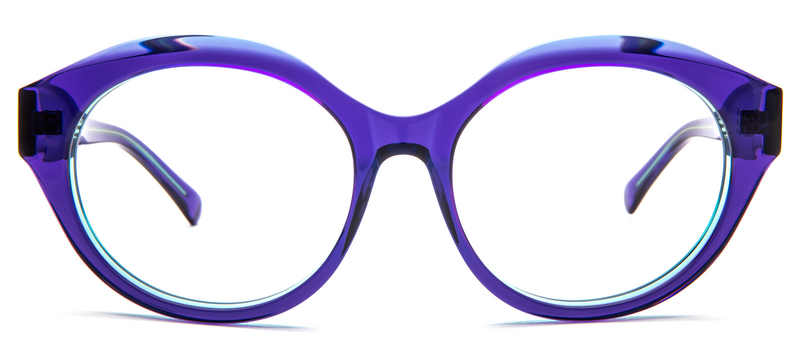 Bevel Macchiato Eyeglasses