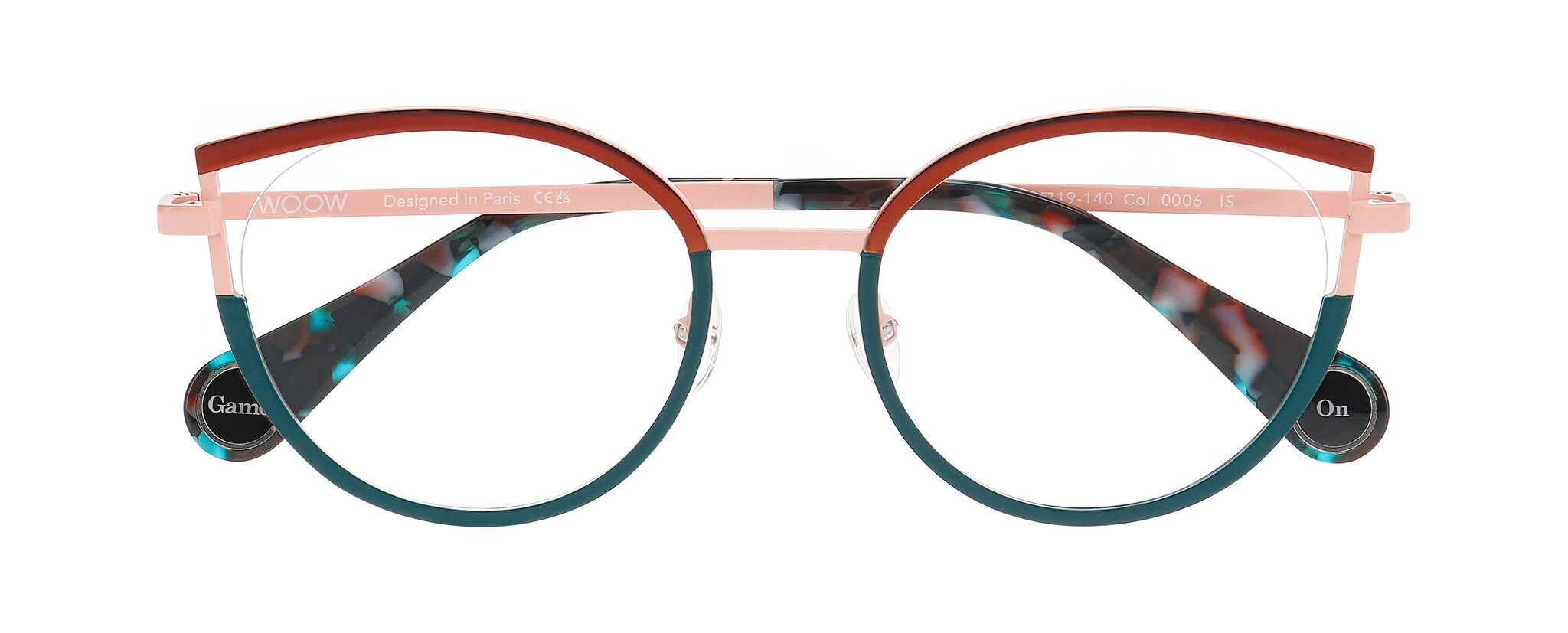 WooW GAME ON 2 Eyeglasses