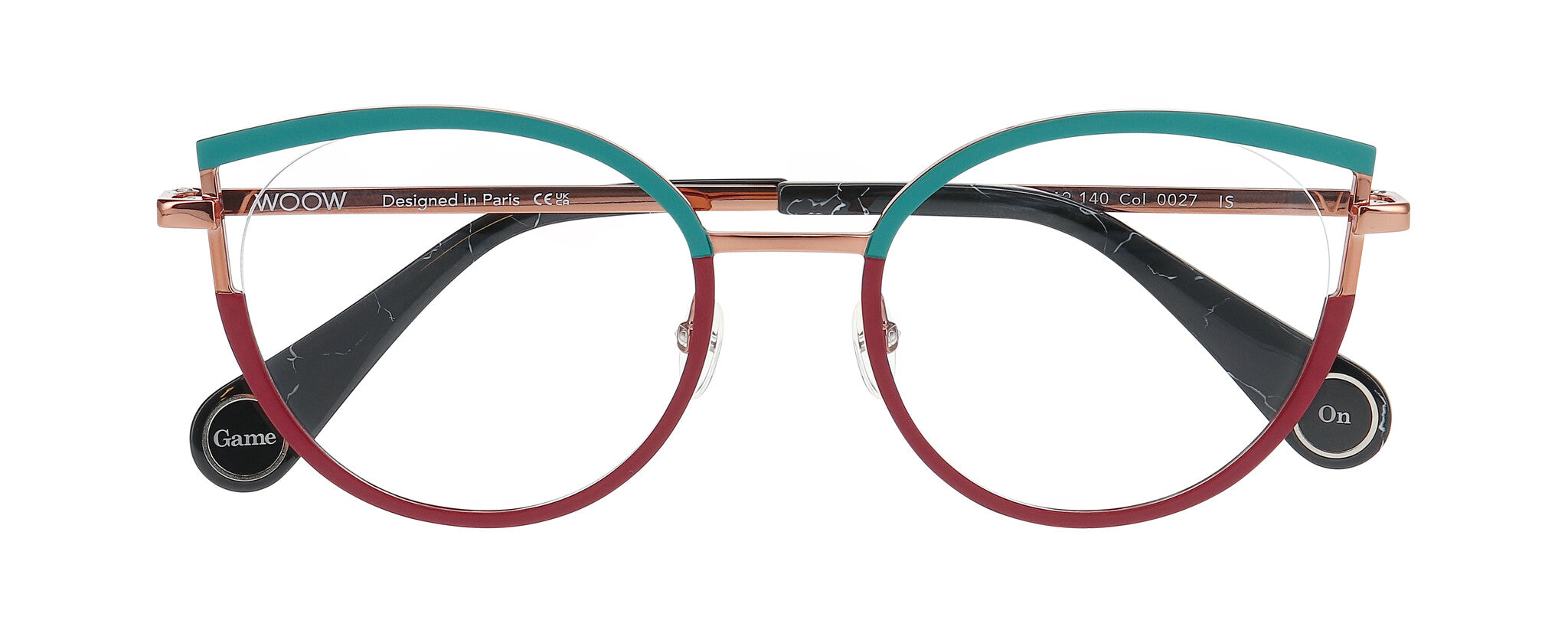 WooW GAME ON 2 Eyeglasses