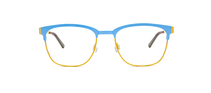 Bevel Blue great dane Eyeglasses