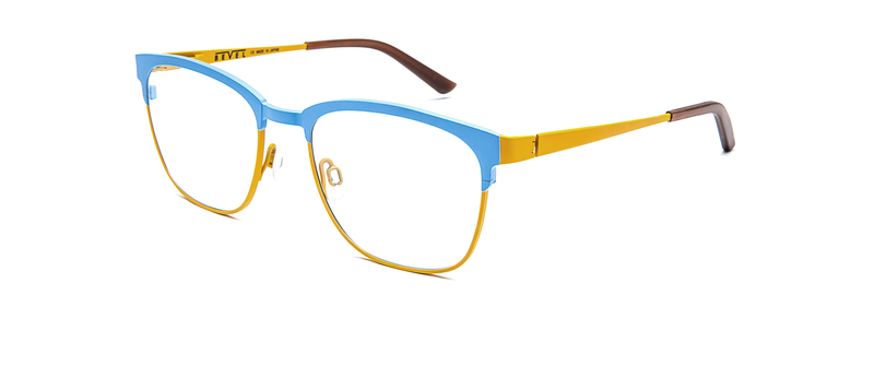 Bevel Blue great dane Eyeglasses