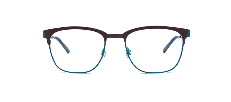 Bevel Blue great dane Eyeglasses