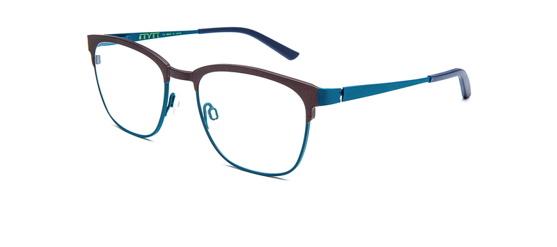 Bevel Blue great dane Eyeglasses
