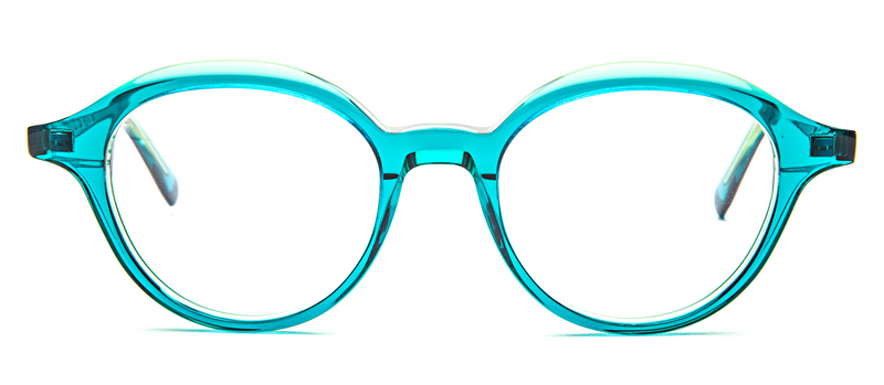 Bevel Green lattices Eyeglasses