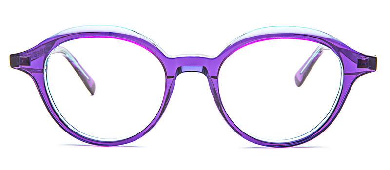 Bevel Green lattices Eyeglasses