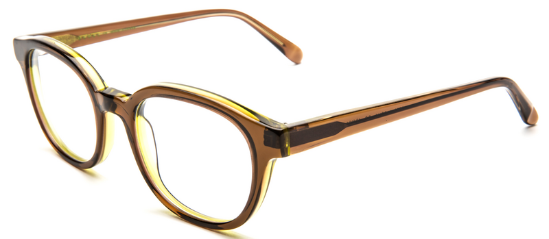 Bevel Mocha Eyeglasses