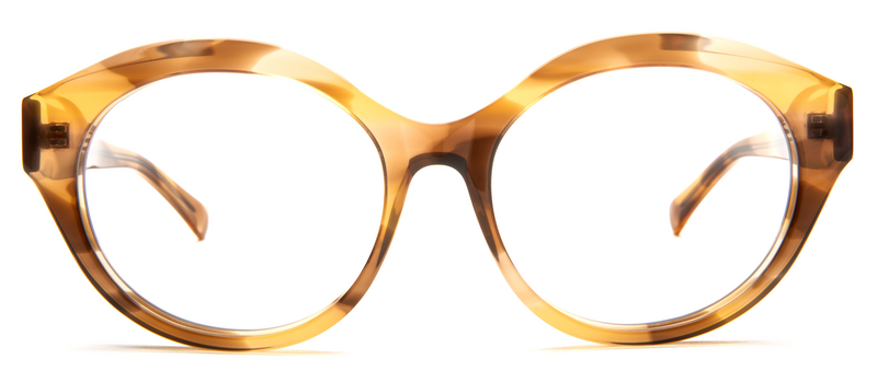 Bevel Macchiato Eyeglasses