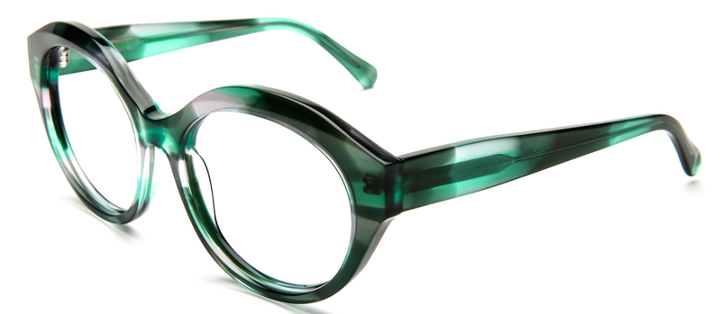 Bevel Macchiato Eyeglasses