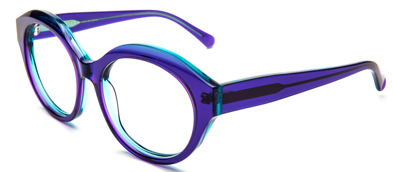 Bevel Macchiato Eyeglasses