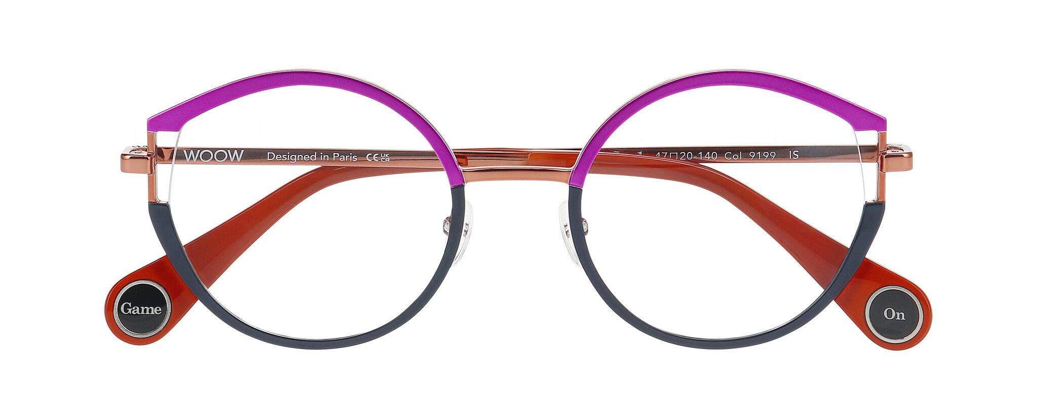 WooW GAME ON 1 Eyeglasses