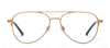 Bevel Columbo Eyeglasses